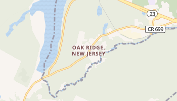 Oak Ridge, New Jersey map