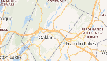 Oakland, New Jersey map