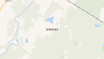 Owens, New Jersey map