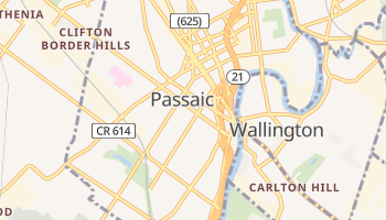 Passaic, New Jersey map