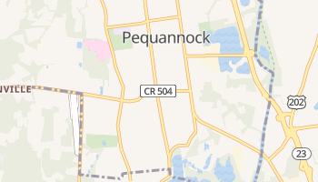 Pequannock, New Jersey map