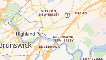 Piscataway, New Jersey map