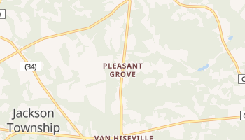 Pleasant Grove, New Jersey map