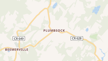 Plumbsock, New Jersey map