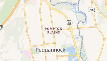Pompton Plains, New Jersey map