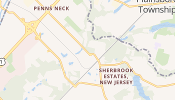 Princeton Junction, New Jersey map