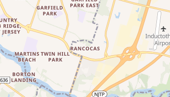 Rancocas, New Jersey map