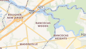 Rancocas Woods, New Jersey map