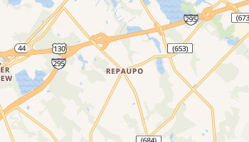 Repaupo, New Jersey map