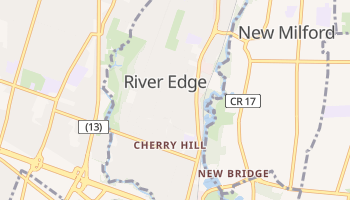 River Edge, New Jersey map