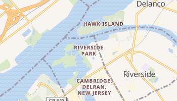 Riverside Park, New Jersey map