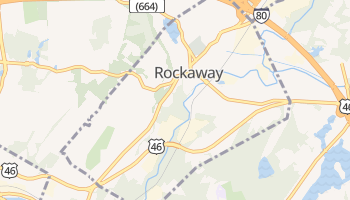 Rockaway, New Jersey map