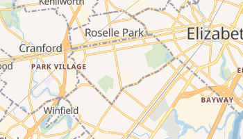 Roselle, New Jersey map