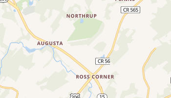 Ross Corner, New Jersey map