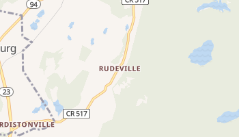 Rudeville, New Jersey map