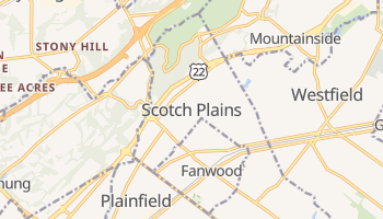 Scotch Plains, New Jersey map