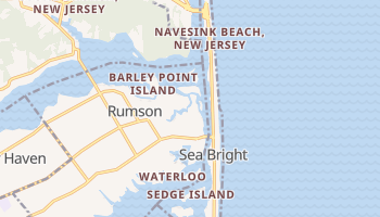 Sea Bright, New Jersey map