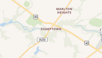 Sharptown, New Jersey map