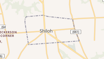 Shiloh, New Jersey map