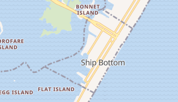 Ship Bottom, New Jersey map