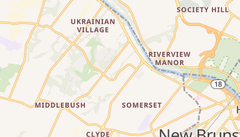 Somerset, New Jersey map