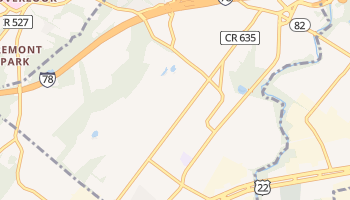 Springfield, New Jersey map