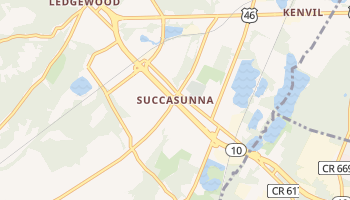 Succasunna, New Jersey map