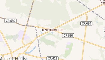 Unionville, New Jersey map