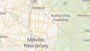 Vineland, New Jersey map