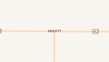 Abbott, New Mexico map