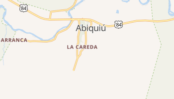 Abiquiu, New Mexico map