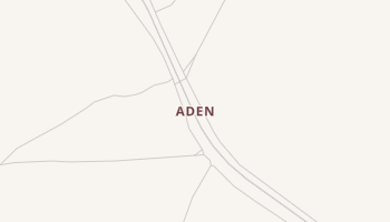 Aden, New Mexico map