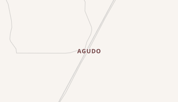 Agudo, New Mexico map