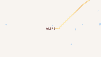 Alire, New Mexico map