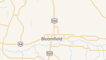 Bloomfield, New Mexico map