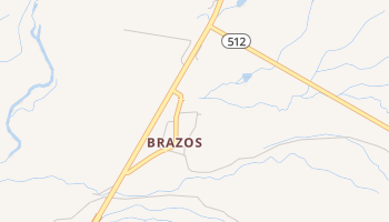 Brazos, New Mexico map