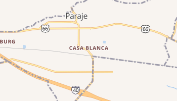 Casa Blanca, New Mexico map