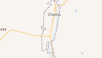 Chama, New Mexico map
