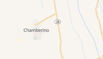 Chamberino, New Mexico map