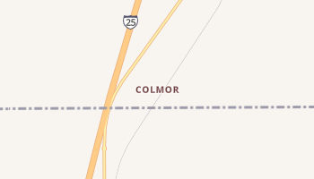 Colmor, New Mexico map