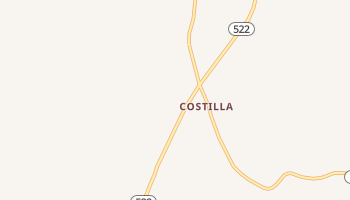 Costilla, New Mexico map