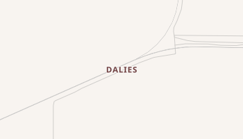Dalies, New Mexico map