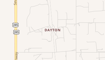 Dayton, New Mexico map