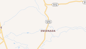 Ensenada, New Mexico map