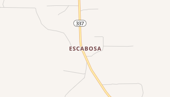 Escabosa, New Mexico map