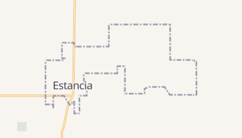 Estancia, New Mexico map