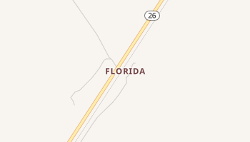 Florida, New Mexico map