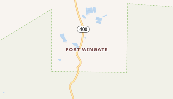 Fort Wingate, New Mexico map