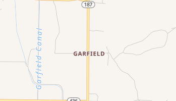 Garfield, New Mexico map