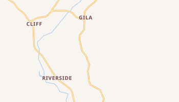 Gila, New Mexico map